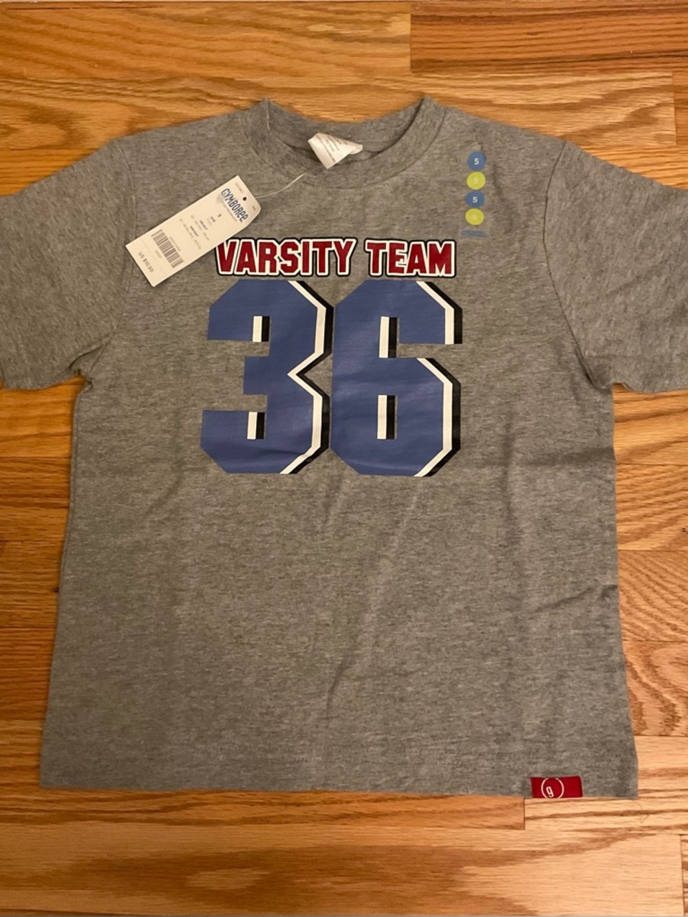 NWT Gymboree Varsity Team Graphic Tee